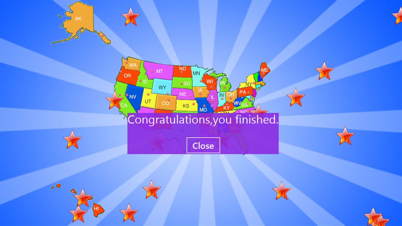 #1. United States Puzzle Map (Windows) Podle: lelesoft