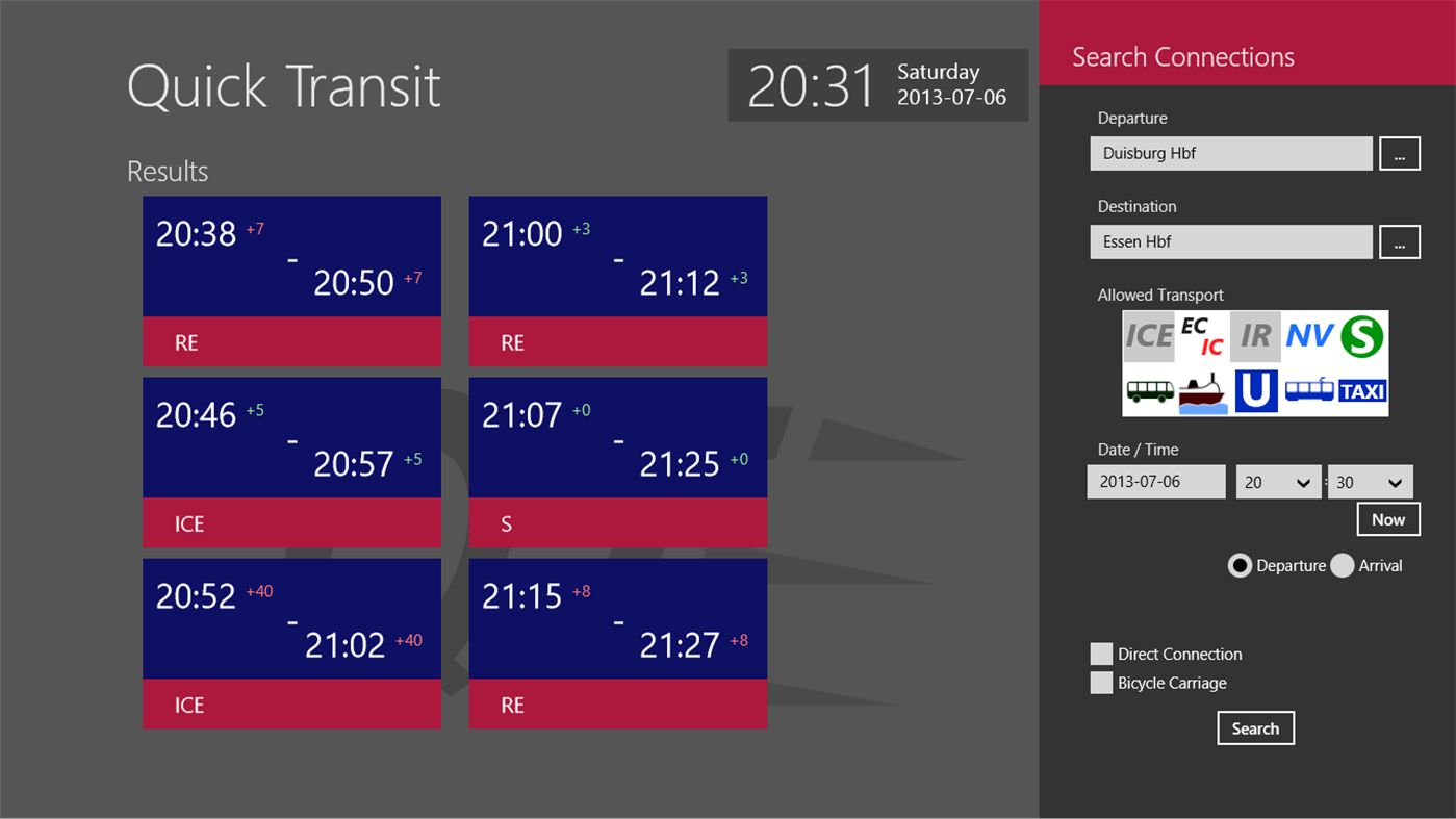 #2. QuickTransit (Windows) De: Rudi