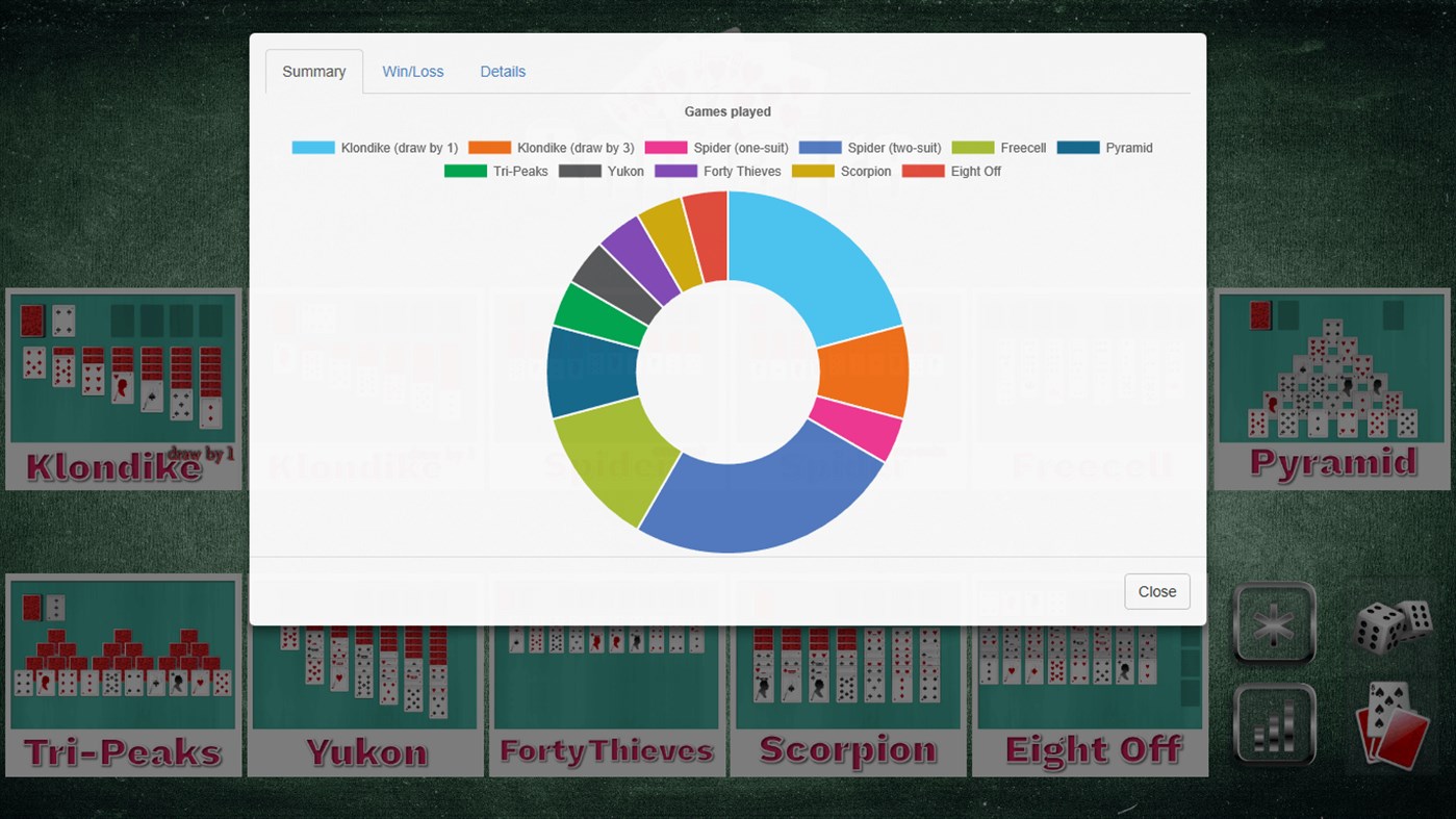 #10. Solitaire 11 (Windows) di: ALGOTECH SOFTWARE
