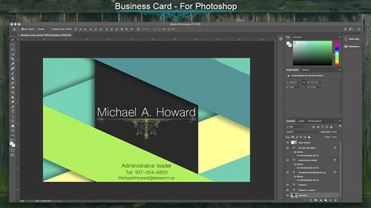 Business Cards - Templates for Photoshop screenshot 3