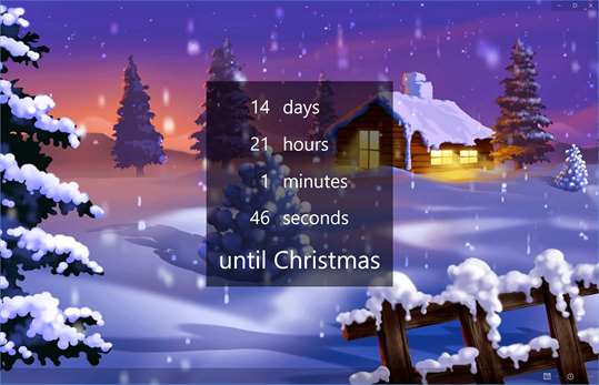 The Christmas Countdown screenshot 1