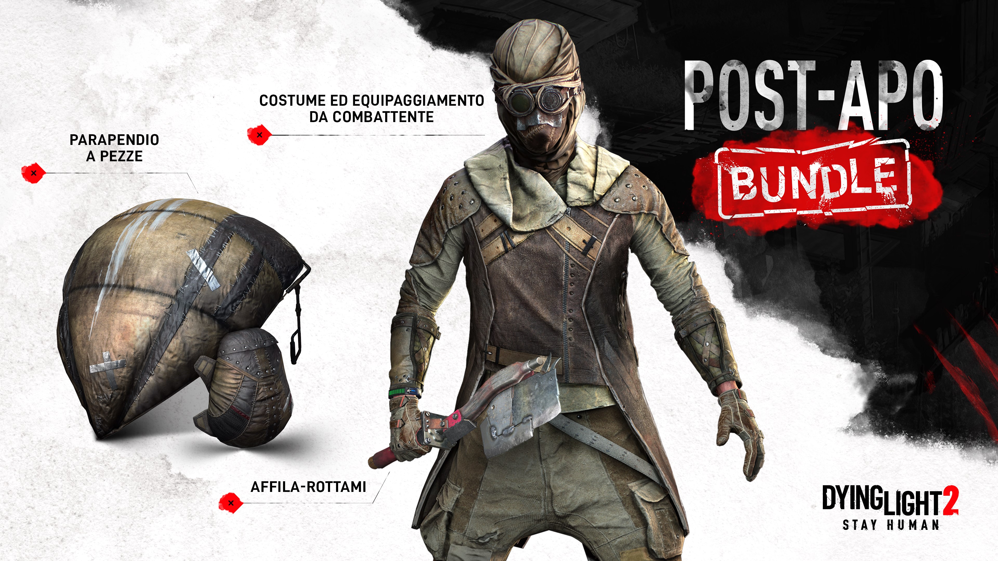 Dying Light 2: Stay Human - Post-Apo Bundle | Xbox | Chiave | Privato