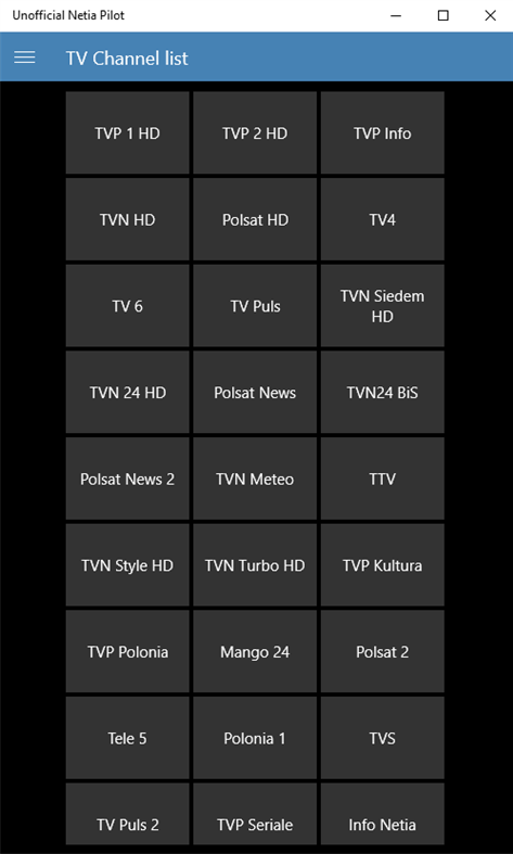 #2. Unofficial Netia Pilot (Windows) Podle: The Chosen One
