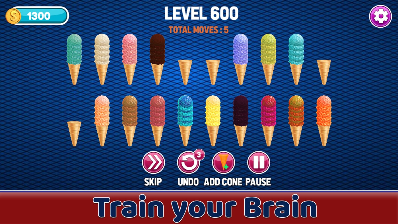 #4. Ice Cream Sort Puzzle (Windows) Przez: Margala Games