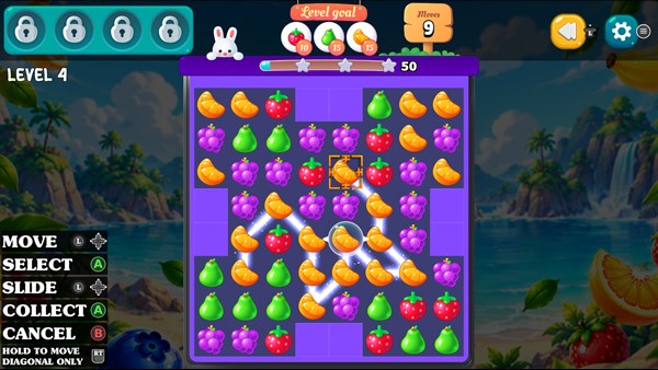 Fruit Swipe Puzzle — 2