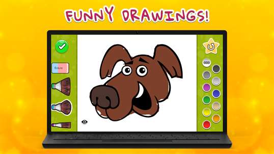Dogs - funny coloring book for boys and girls, adults and kids screenshot 1