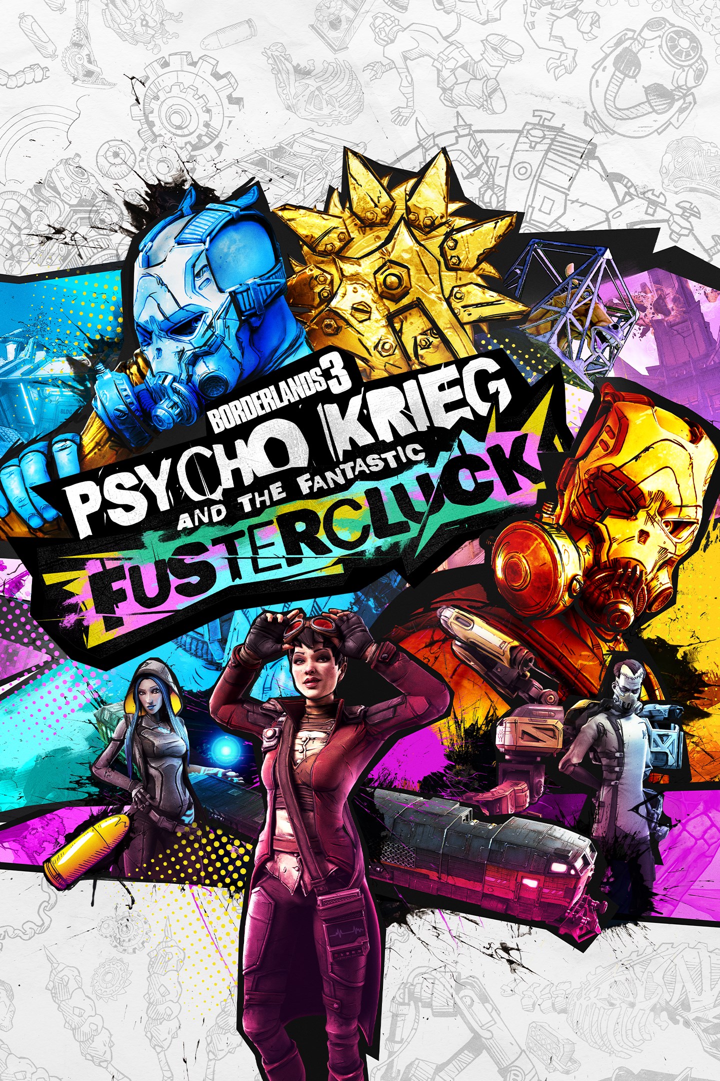 Borderlands 3: Psycho Krieg and the Fantastic Fustercluck boxshot