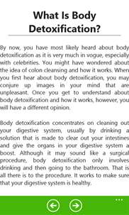 Simple Ways to Detox Your Body screenshot 4