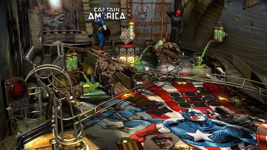 Pinball FX3 - Captain America screenshot 2