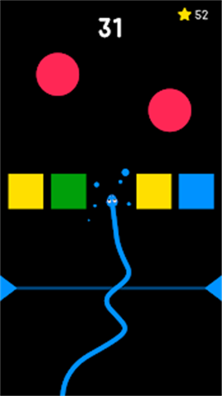 #2. Color Snake Dash (Windows) By: Free Puzzle Games Fan