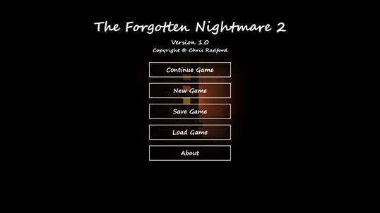 The Forgotten Nightmare II - A New Reality screenshot 1