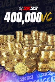 Balíček 400 000 žetonů virtuální měny ke hře WWE 2K23 pro Xbox One