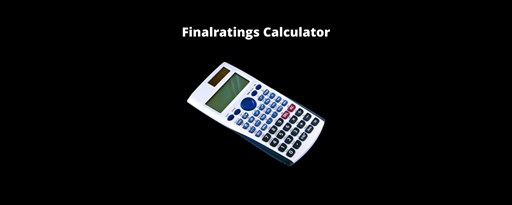 finalratings Calculator marquee promo image