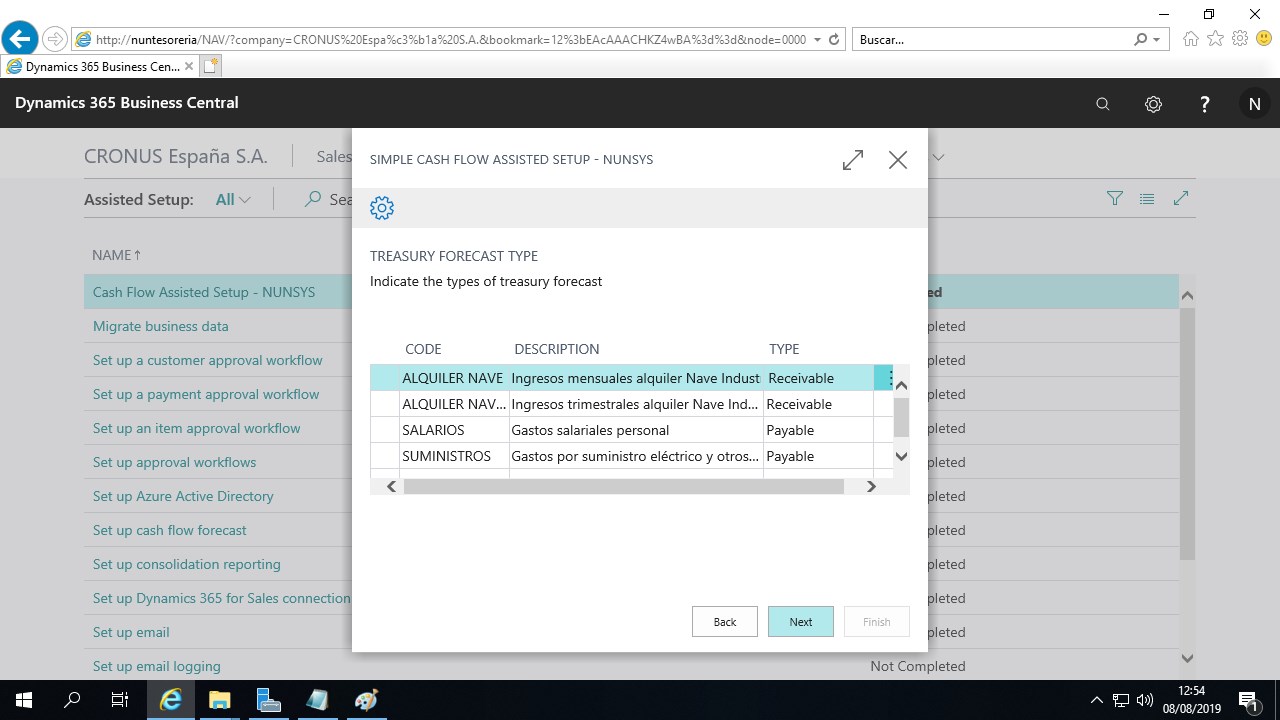 Snapshot 2 of cashflow