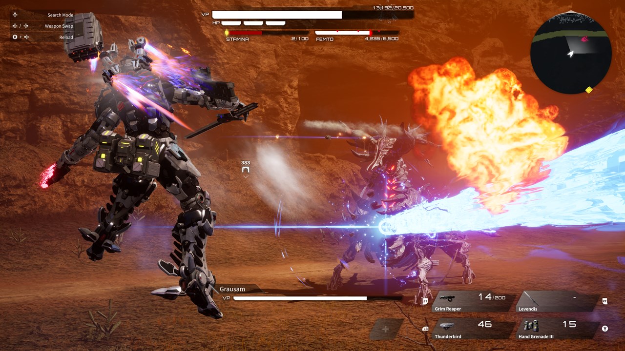 Daemon X Machina: Titanic Scion Demo screenshot 3