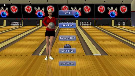 Vegas Bowling Free screenshot 3