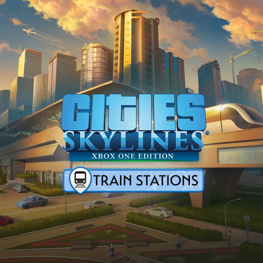 Cities: Skylines - Content Creator Pack: Train Stations cover art (full size)