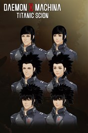 デモンエクスマキナ タイタニックサイオン 髪型セット4