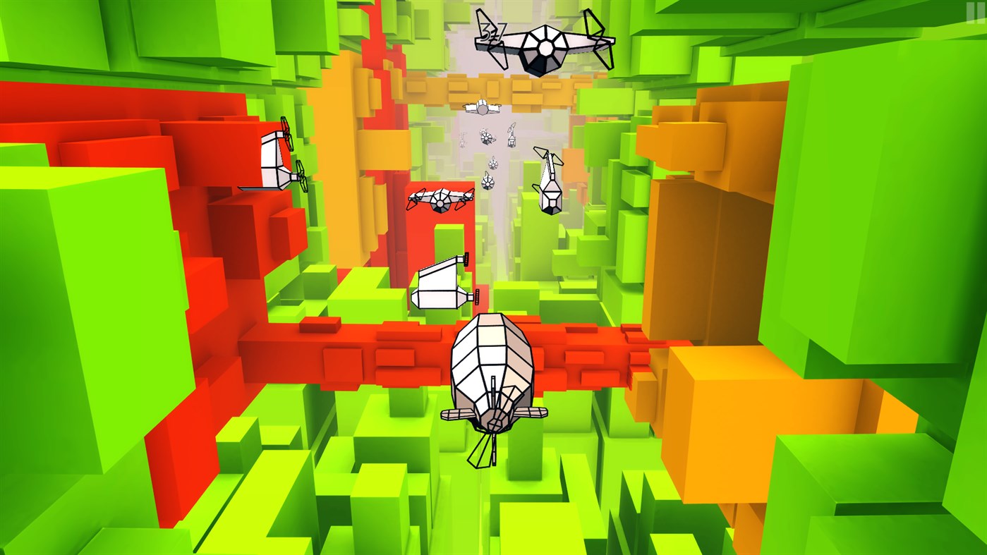 #2. Voxel Fly (Windows) 由: Cenda Games