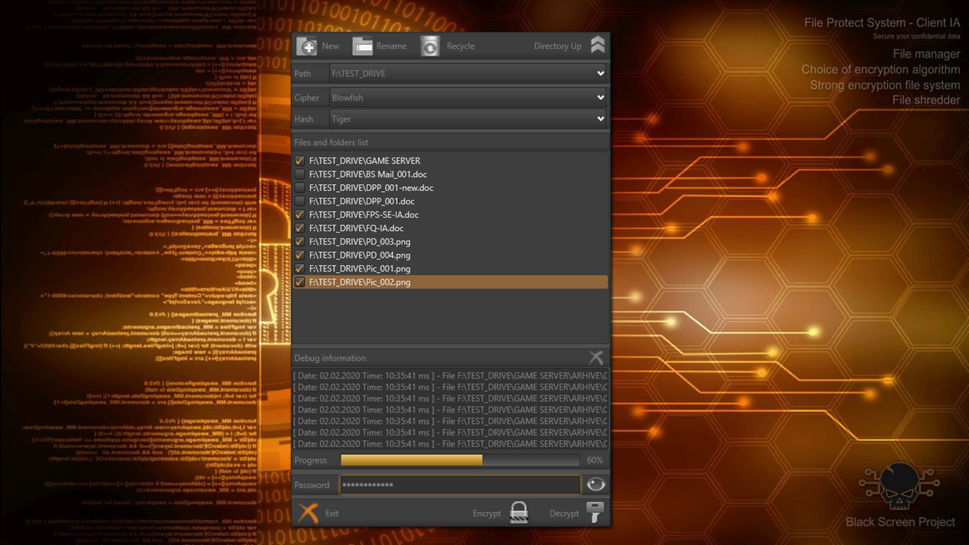 #7. File Protect System - C (Windows) 作者: GEYA-92 OOD
