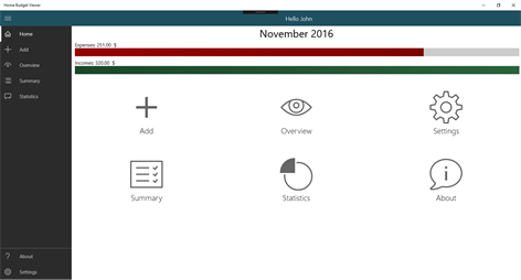 HomeBudgetViewer Screenshots 2