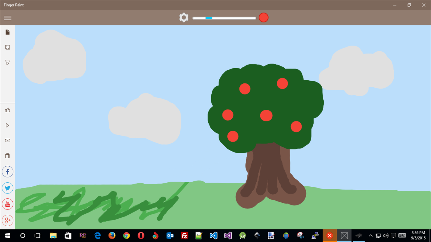 #3. Finger Paint (Ape Apps) (Windows) Göre: Ape Apps