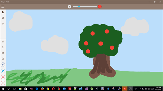Finger Paint (Ape Apps) screenshot 3