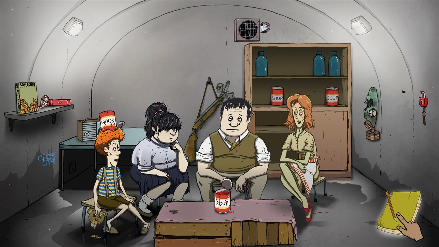 #10. 60 Seconds! Reatomized (Xbox) By: Robot Gentleman