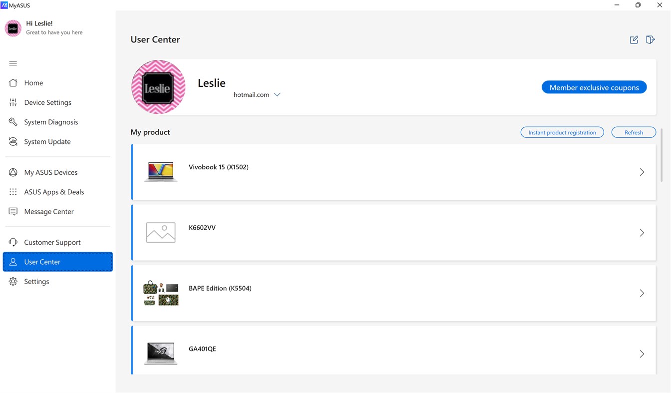 #8. MyASUS (Windows) Ved: ASUSTek