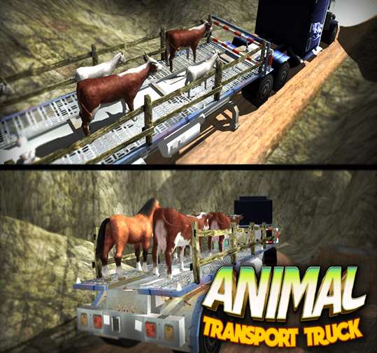 Animal 4X4 Transporter Truck 3D screenshot 3
