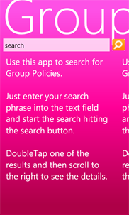 Group Policy Search screenshot 2