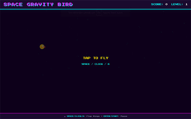 Space Gravity Bird screenshot 1