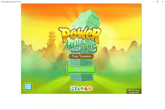 Power Mahjong the Tower Future screenshot 1