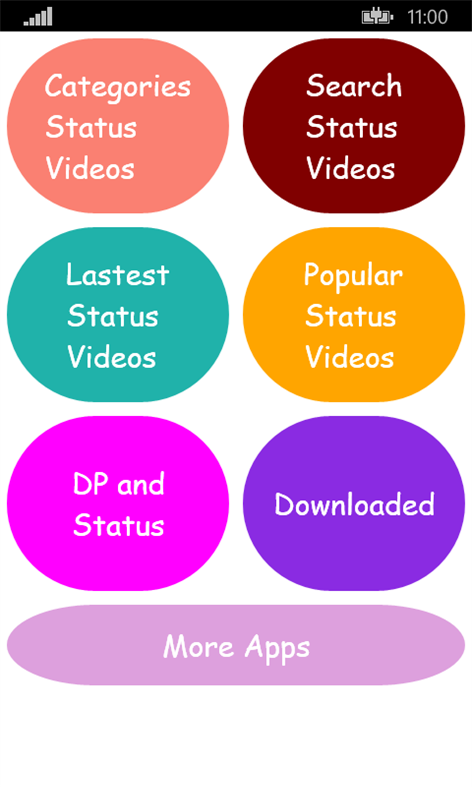 Video Status for WhatsUp Screenshots 1