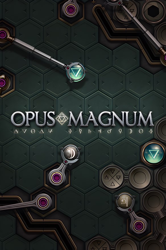 Opus Magnum Xbox Series X|S and Xbox One cover art