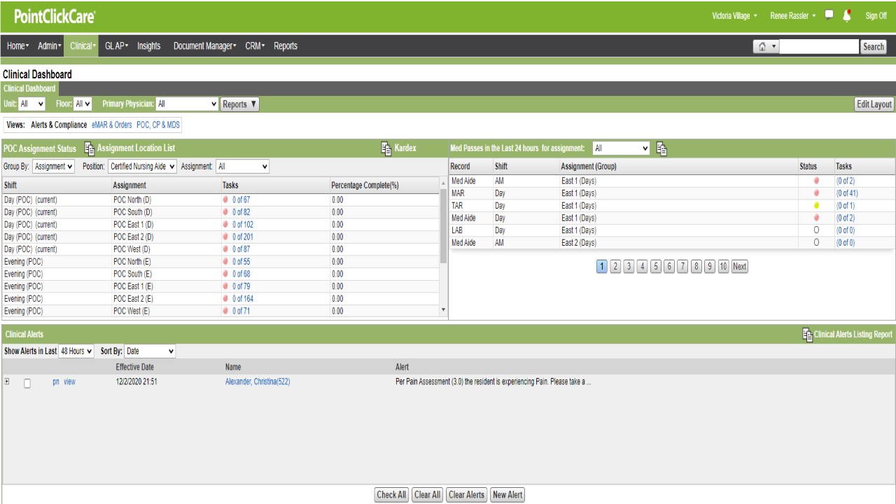 PointClickCare screenshot 1