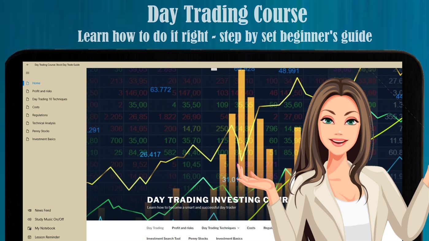 #1. Day Trading Course: Stock Day Trade Guide (Windows) By: Better courses