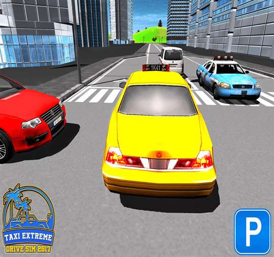 Taxi Extreme Drive Sim 2017 screenshot 5