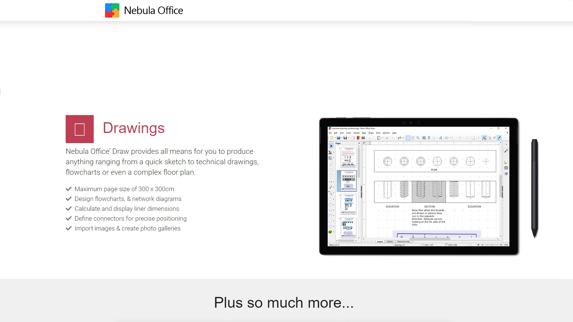 Nebula Office Suite Screenshot