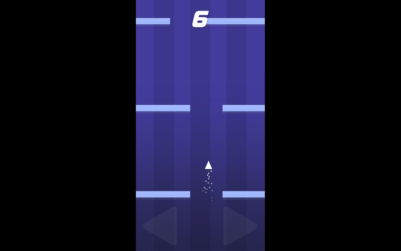 Flying Triangle Game