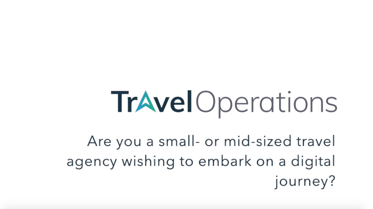 Snapshot 1 of TravelOperations Business