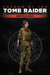 Shadow of the Tomb Raider - Peau de reptile