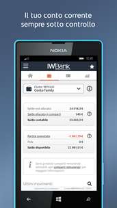 IWBank screenshot 2