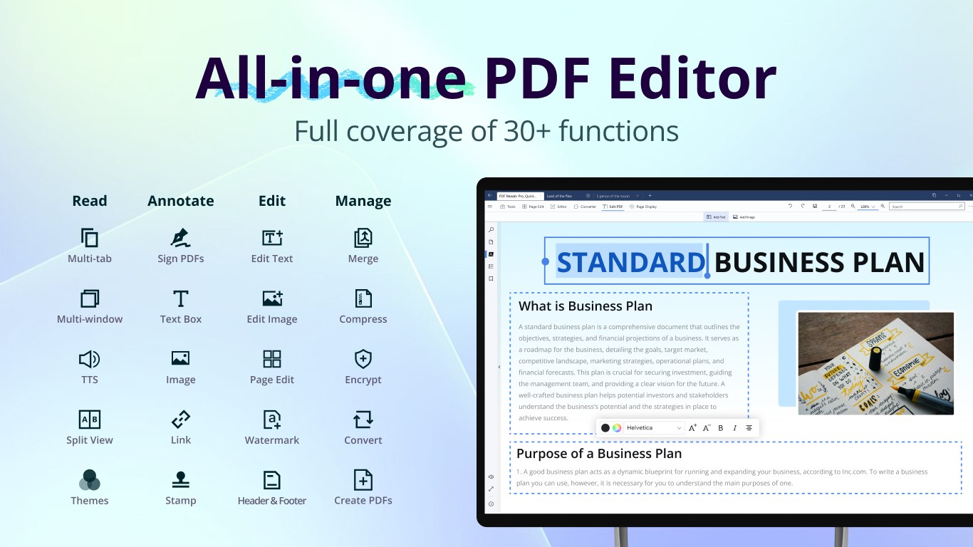 PDF Reader Pro - PDF Editor & Converter Screen Views 1