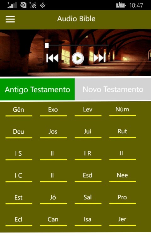 Screenshot 6 Portuguese Holy Bible with Audio windows