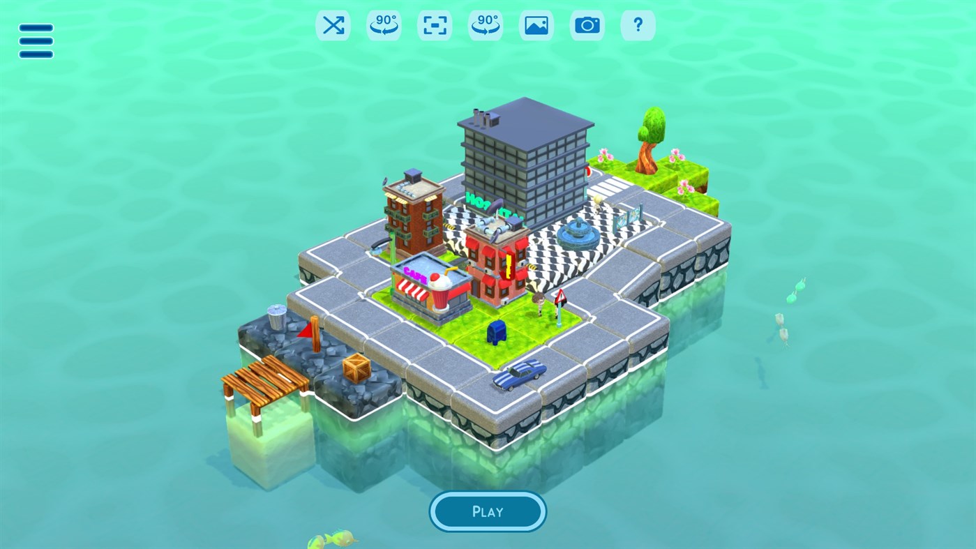 #7. Island Cities - Jigsaw Puzzle (Windows) By: Mens Sana Interactive