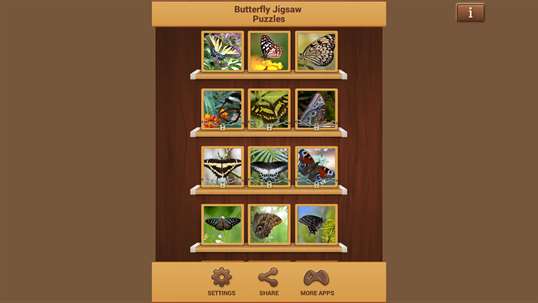 Butterfly Jigsaw Puzzles screenshot 1