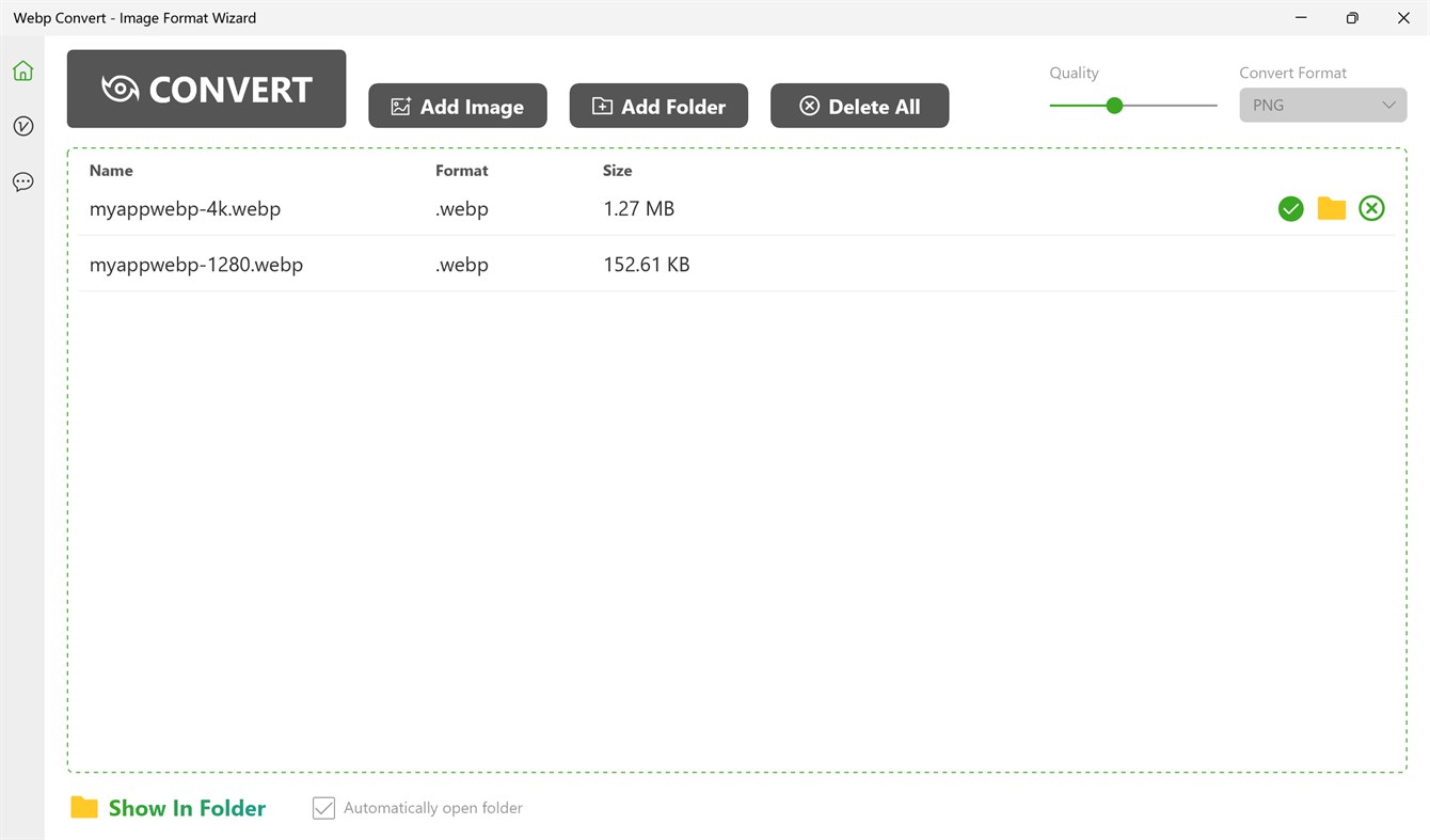 #3. Webp Convert - Image Format Wizard (Windows) Por: White Moonlight