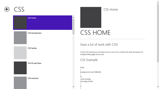 HTML and CSS Tutorial screenshot 2