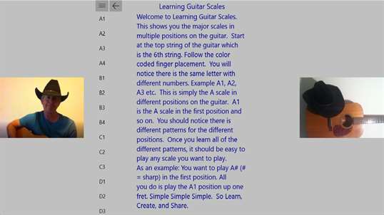 Learning Guitar Scales screenshot 1